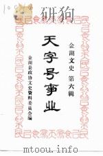 金湖文史第6辑  天字号事业（1996 PDF版）