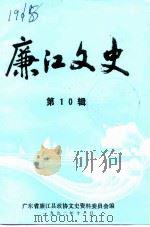 廉江文史  第10辑（1992 PDF版）