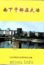 大冶文史资料  第10辑  南下干部在大冶     PDF电子版封面    大冶市政协文史资料委员会 