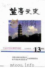 盐亭县文史资料选辑  第13辑（1995 PDF版）