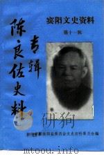 宾阳文史资料  第11辑  陈良佐史料专辑（1994 PDF版）