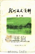 龙州文史资料  第10辑   1990  PDF电子版封面  130330  政协龙州县委员会文史资料委员会 