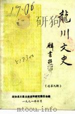 龙川文史  总第9辑（1991 PDF版）
