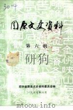 固原文史资料  第6辑   1997  PDF电子版封面    政协固原县文史资料委员会编 