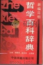 新编简明哲学百科辞典（1990.08 PDF版）