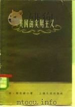 美国的实用主义   1958  PDF电子版封面  2074·152  （苏）梅里维尔（Ю.К.Мельвиль）著；郭力军译 