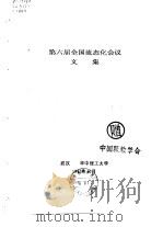 第六届全国流态化会议文集     PDF电子版封面    武汉化工理工大学 