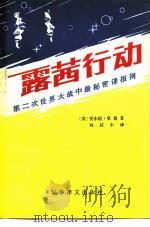 露茜行动  第二次世界大战中最秘密的间谍网   1985  PDF电子版封面  5319·39  （英）安东尼·里德，戴维·费希尔 