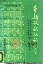 重新认识汉语汉字（1988 PDF版）