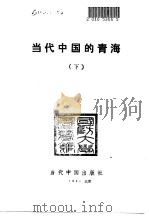 当代中国的青海  下（1991 PDF版）