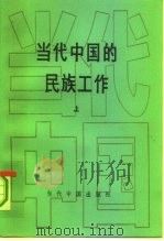 当代中国的民族工作  （上册）     PDF电子版封面    邓力群  马洪  武衡 