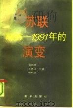 苏联1985-1991年的演变   1992  PDF电子版封面  7501117004  刘洪潮主编 