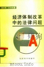 经济体制改革中的法律问题   1988  PDF电子版封面  7505801309  李时荣，王利明著 