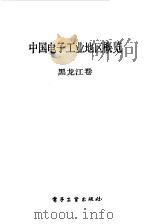 中国电子工业地区概览  黑龙江卷   1988  PDF电子版封面  7505301241  张挺主编 
