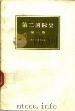 第二国际史  第1卷   1984  PDF电子版封面  11001·670  （苏）Л.И.祖波克编；刘金质译 