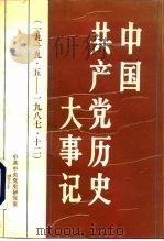 中国共产党历史大事记  1919.5-1987.12（1989 PDF版）