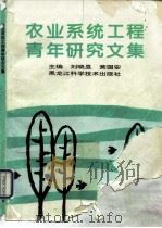 农业系统工程青年研究文集   1996  PDF电子版封面  7538830359  刘晓昱，黄国安主编 