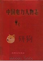中国电力人物志   1992  PDF电子版封面  7120016067  沈根才主编 