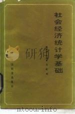 社会经济统计学基础   1987  PDF电子版封面  2043·2013  郭崇德等编 