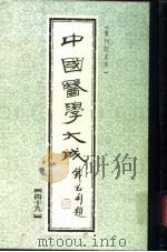 中国医学大成  49   1990  PDF电子版封面     