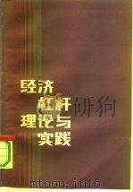 经济杠杆理论与实践  续二   1991  PDF电子版封面  7500514581  中国经济杠杆研究会编 