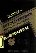 迈向2000年的中国经济-世界银行对中国经济考察的背景材料  老年化：经济发展和社会保险在中国-国（1984 PDF版）