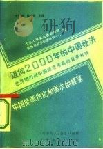 迈向2000年的中国经济-世界银行对中国经济考察的背景材料  中国能源供应和需求的展望（1985 PDF版）