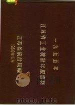 1955年江苏省工业统计年报资料   1958  PDF电子版封面    江苏省统计局编 