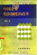 中国企业组织制度的改革   1997  PDF电子版封面  7801183576  王国刚著 