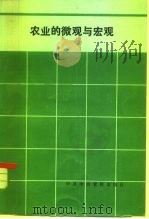 农业的微观与宏观   1985  PDF电子版封面  4230·196  李炎巨等编写 