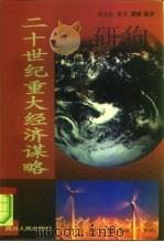 二十世纪重大经济谋略   1996  PDF电子版封面  7220033958  刘吕红等编著 