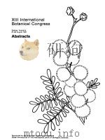 XIII  International Botanical Congress     PDF电子版封面     