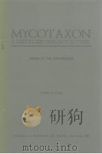 MYCOTAXON  GENERA OF THE ERYSIPHACEAE     PDF电子版封面     