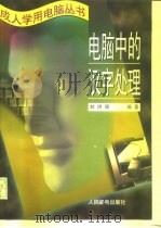 电脑中的汉字处理   1996  PDF电子版封面  711506170X  刘洪强编著 