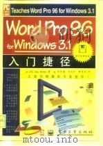 Word Pro 96 for Windows 3.1入门捷径   1996  PDF电子版封面  7505335731  （美）Sue Reber著；邱仲潘译 