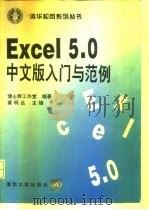 Excel5.0中文版入门与范例   1994  PDF电子版封面  7302015589  黄明达主编；博士群工作室编著 