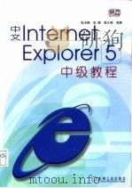 中文Internet Explorer 5中级教程   1999  PDF电子版封面  7111073649  张玉峰等编著 
