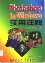 Photoshop for Windows 实用详解   1996  PDF电子版封面  7302023735  吴冬晖等编著 