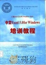 中文Excel 5.0 for Windows培训教程 计算机办公应用教程 Windows平台（1997 PDF版）