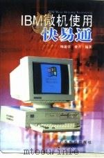IBM微机使用快易通   1995  PDF电子版封面  7535913881  杨速章，业开编著 