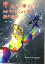 中文之星2.5 for Windows 95操作指南   1997  PDF电子版封面  7810127187  王劲松主编 