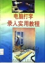 电脑打字录入实用教程   1994  PDF电子版封面  7810166514  刘乃琦，许远编著 