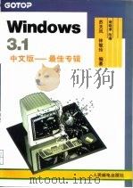 Windows 3.1中文版 最佳专辑   1994  PDF电子版封面  7115052638  苏天风，林毓玲编著；周晓津改编 