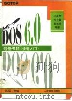 MS-DOS 6.0最佳专辑 快速入门   1994  PDF电子版封面  7115052514  江高举等编著；陈岗改编 