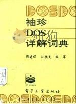 袖珍DOS详解词典   1995  PDF电子版封面  7505329057  周建辉等编 