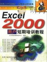 Excel 2000用户短期培训教程   1999  PDF电子版封面  7563908161  北京宏远电脑培训中心组编 