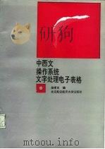 中西文操作系统文字处理电子表格（1991 PDF版）