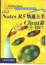 Notes R5快速上手 Client篇   1999  PDF电子版封面  7115082561  维晟资讯编著；袁昱，管继斌改编 