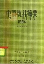 中国统计摘要  1984   1984  PDF电子版封面  4006·037  国家统计局编 