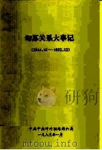 匈苏关系大事记  1944.10-1982.12（1983 PDF版）
